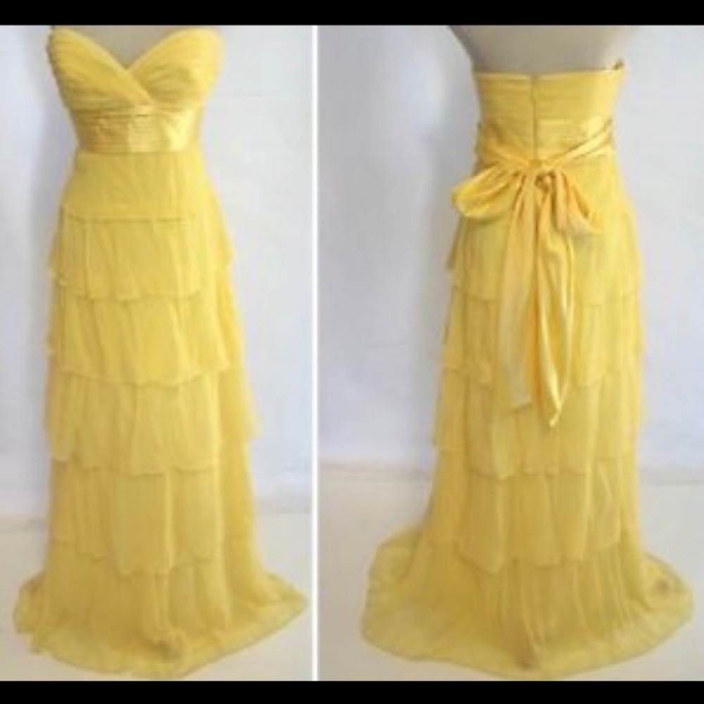 BCBG Yellow Dress